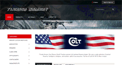 Desktop Screenshot of floridaarmory.com